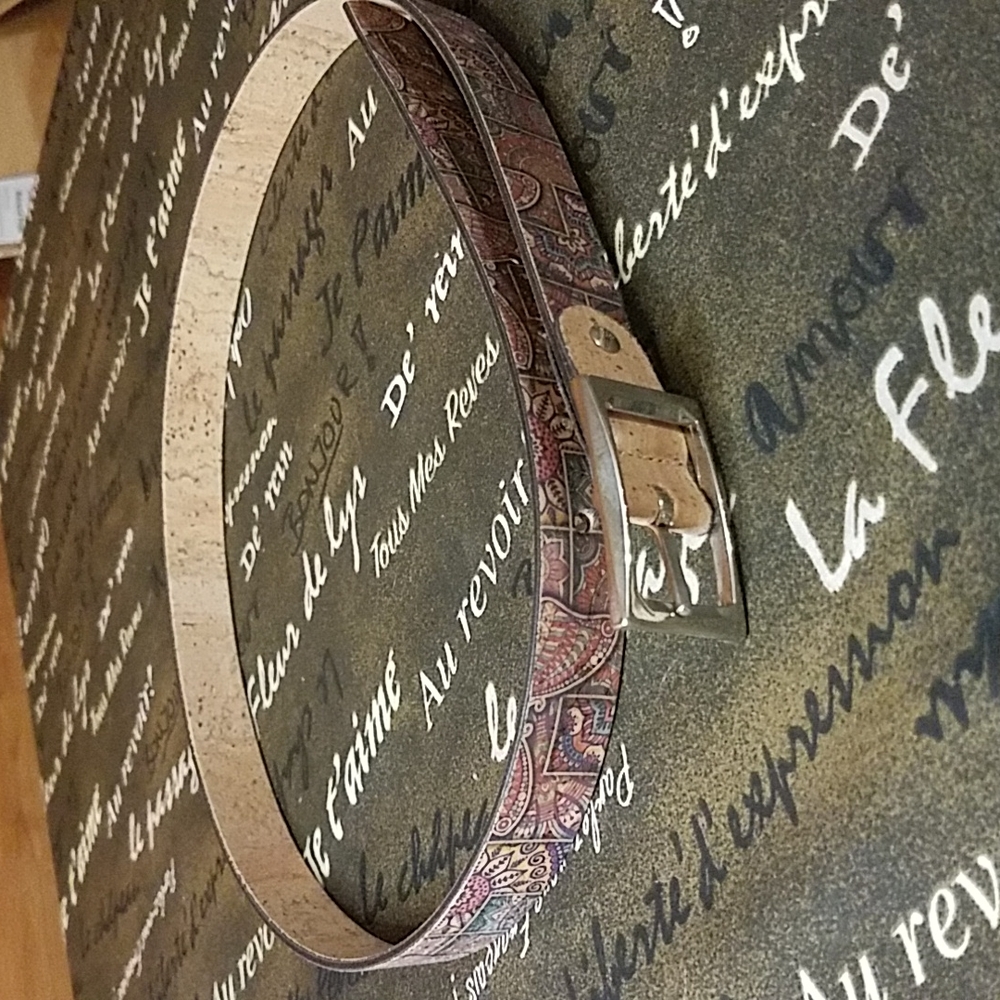 Mushland New Reversible Cork Belt M 43"